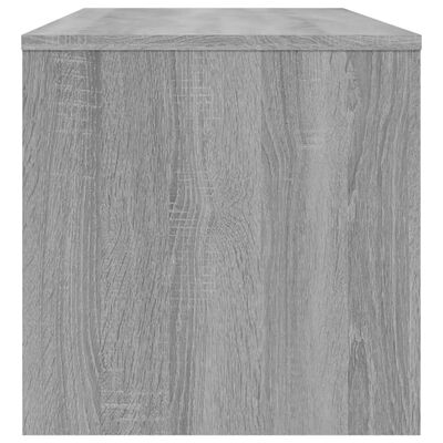 vidaXL Tv-meubel 100x40x40 cm bewerkt hout grijs sonoma eikenkleurig