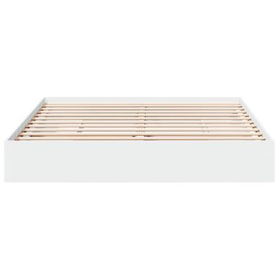 vidaXL Bedframe met lades bewerkt hout wit 200x200 cm