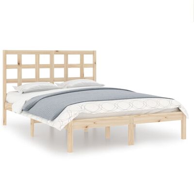 vidaXL Bedframe massief hout 160x200 cm