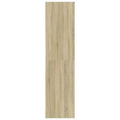 vidaXL Kledingkast 80x50x200 cm bewerkt hout sonoma eikenkleurig