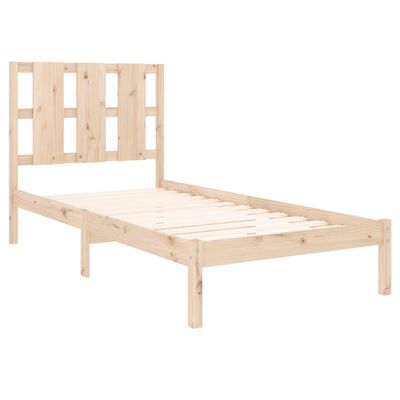 vidaXL Bedframe massief hout 90x190 cm