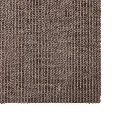 vidaXL Vloerkleed 80x300 cm natuurlijk sisal bruin