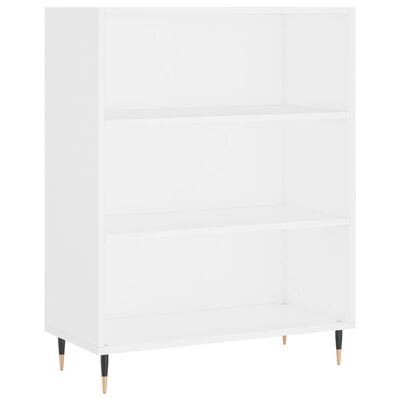 vidaXL Boekenkast 69,5x32,5x90 cm bewerkt hout wit