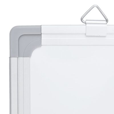 vidaXL Whiteboard magnetisch 40x30x1,7 cm aluminium