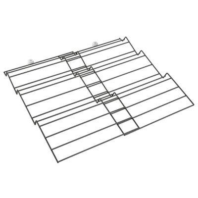 Metaltex Kruidenrekjes X-Pand 2 st 4-laags uitschuifbaar zwart