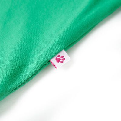 Kindershirt 140 groen