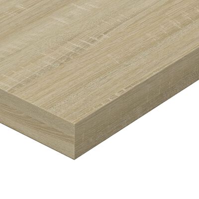 vidaXL Wandschappen 8 st 60x10x1,5 cm spaanplaat sonoma eikenkleurig