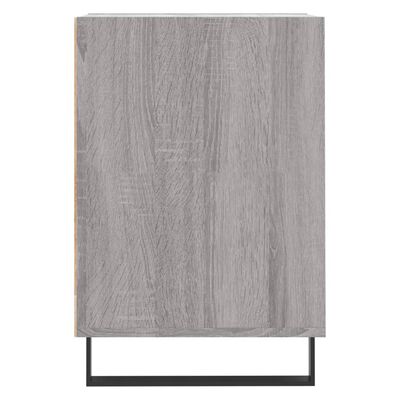 vidaXL Tv-meubel 100x35x55 cm bewerkt hout grijs sonoma eikenkleurig