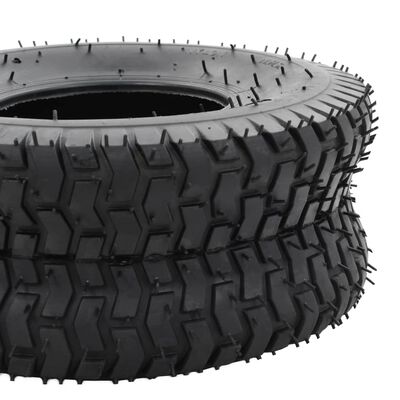 vidaXL Kruiwagenbanden 2 st 15x6.00-6 4PR rubber