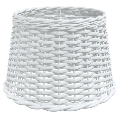 vidaXL Plafondlampenkap Ø40x26 cm wicker wit