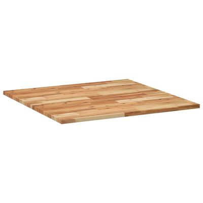 vidaXL Tafelblad vierkant 80x80x2 cm massief acaciahout