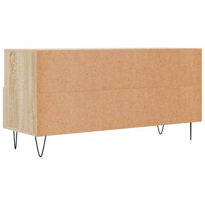 vidaXL Tv-meubel 102x36x50 cm bewerkt hout sonoma eikenkleurig