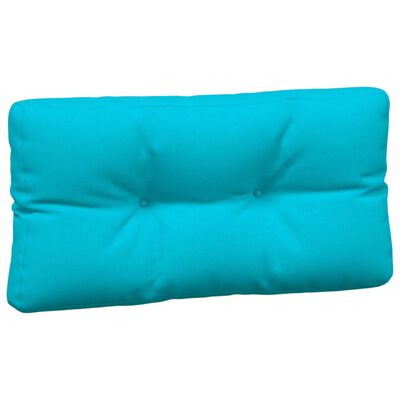 vidaXL Palletkussens 7 st stof turquoise