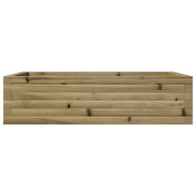 vidaXL Plantenbak 90x60x23 cm geïmpregneerd grenenhout