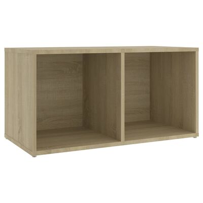 vidaXL Tv-meubelen 2 st 72x35x36,5 cm bewerkt hout sonoma eikenkleurig