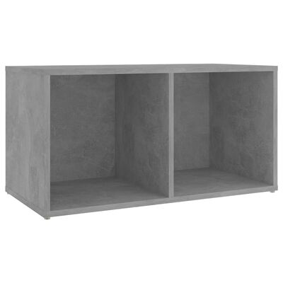 vidaXL Tv-meubelen 2 st 72x35x36,5 cm bewerkt hout betongrijs