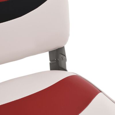 vidaXL 2-delige Bootstoelenset met hoge rugleuning inklapbaar