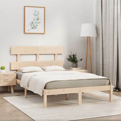 vidaXL Bedframe massief hout 180x200 cm