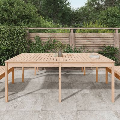 vidaXL Tuintafel 203,5x100x76 cm massief grenenhout