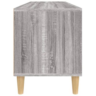 vidaXL Tv-meubel 100x34,5x44,5 cm bewerkt hout grijs sonoma eikenkleur