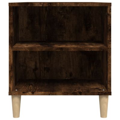 vidaXL Tv-meubel 102x44,5x50 cm bewerkt hout gerookt eikenkleurig