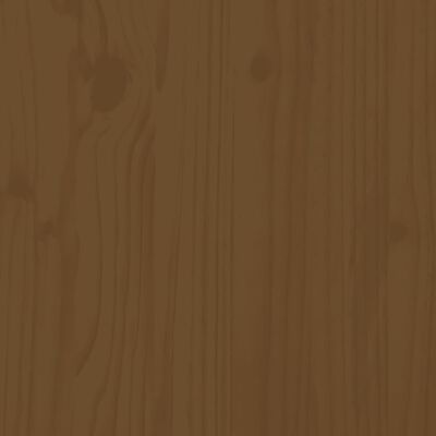 vidaXL Plantenbak verhoogd 101x50x57 cm massief grenenhout honingbruin