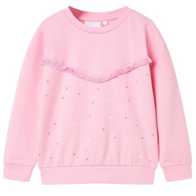 Kindertrui 140 roze