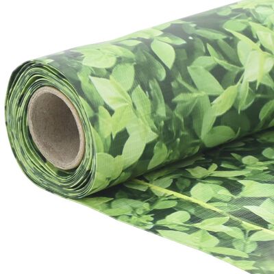 vidaXL plantpatroon plantpatroon 1000x75 cm PVC groen