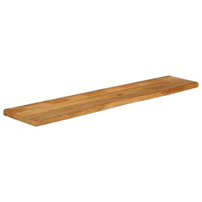 vidaXL Tafelblad met natuurlijke rand 160x30x3,8 cm massief mangohout