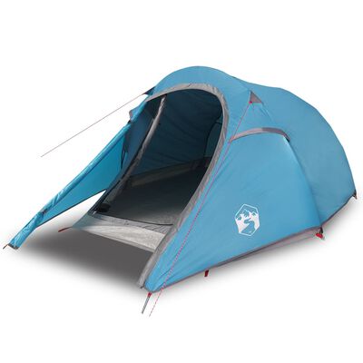 vidaXL Tunneltent 2-persoons waterdicht blauw