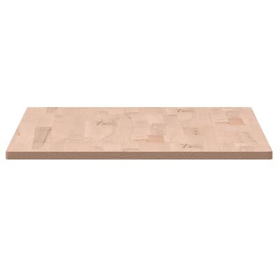 vidaXL Tafelblad rechthoekig 80x40x1,5 cm massief beukenhout