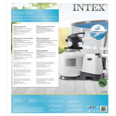 Intex Krystal Clear Zandfilterpomp 10,5 m³/u 26648GS