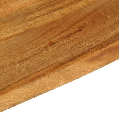 vidaXL Tafelblad met natuurlijke rand 60x20x2,5 cm massief mangohout