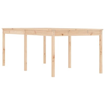 vidaXL Tuintafel 203,5x100x76 cm massief grenenhout