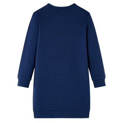 Kinderjurk 104 marineblauw