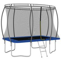 vidaXL Trampolineset rechthoekig 150 kg 274x183x76 cm