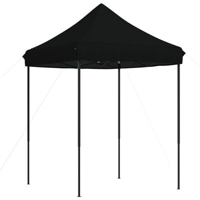 vidaXL Partytent inklapbaar pop-up 200x200x306 cm zwart