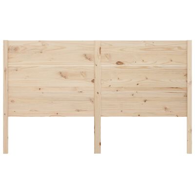 vidaXL Hoofdbord 141x4x100 cm massief grenenhout