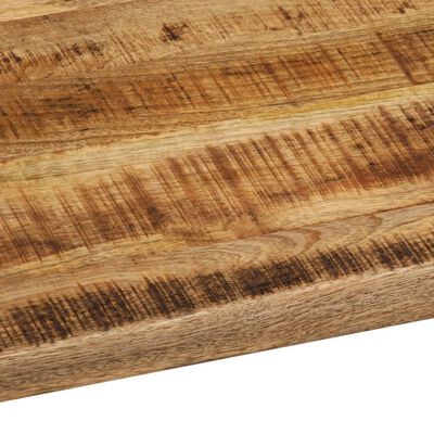 vidaXL Tafelblad met natuurlijke rand 110x80x2,5 cm massief mangohout