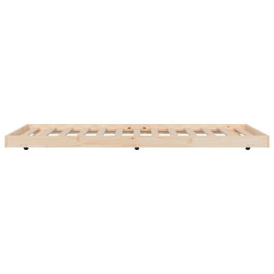 vidaXL Bedframe zonder matras massief grenenhout 90x200 cm