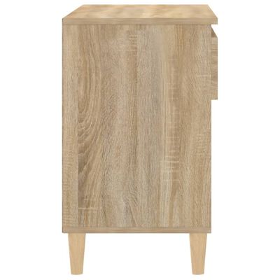 vidaXL Schoenenkast 70x36x60 cm bewerkt hout sonoma eikenkleurig