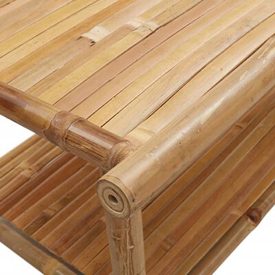 vidaXL Salontafel 90x50x45 cm bamboe