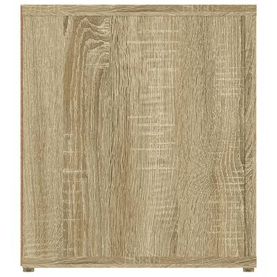 vidaXL Tv-meubels 2 st 80x31,5x36 cm bewerkt hout sonoma eikenkleurig