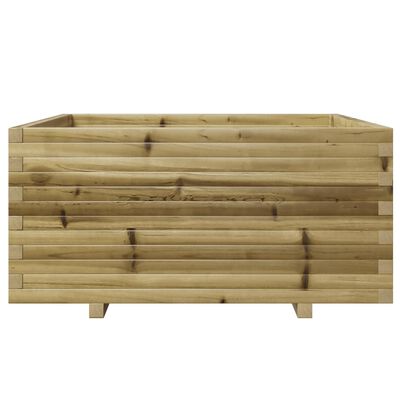 vidaXL Plantenbak 100x100x49,5 cm geïmpregneerd grenenhout