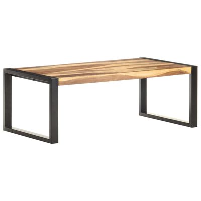 vidaXL Salontafel 110x60x40 cm massief hout