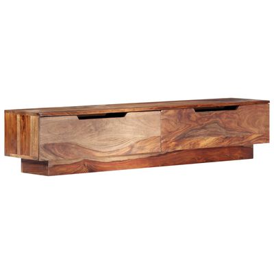 vidaXL Tv-meubel 145x30x30 cm massief hout