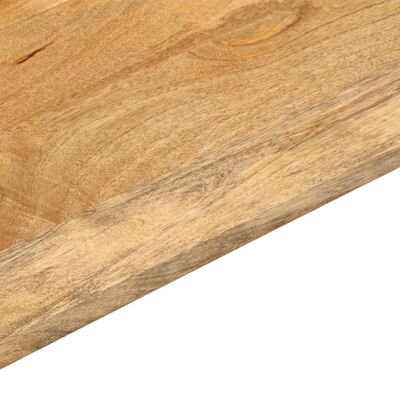 vidaXL Tafelblad rechthoekig 90x60x3,8 cm massief mangohout