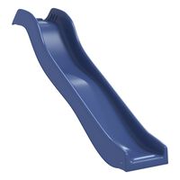 vidaXL Kinderglijbaan 174x38 cm polypropeen blauw