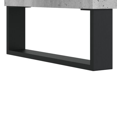 vidaXL Tv-meubel 104x35x50 cm bewerkt hout betongrijs