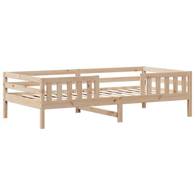 vidaXL Bedframe met huisje massief grenenhout 90x200 cm